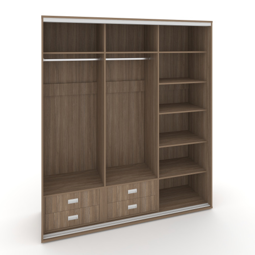 Корпус 3-х секционного шкафа высокого L=1619мм Maris SH.K3-1.1 K3 фото 6