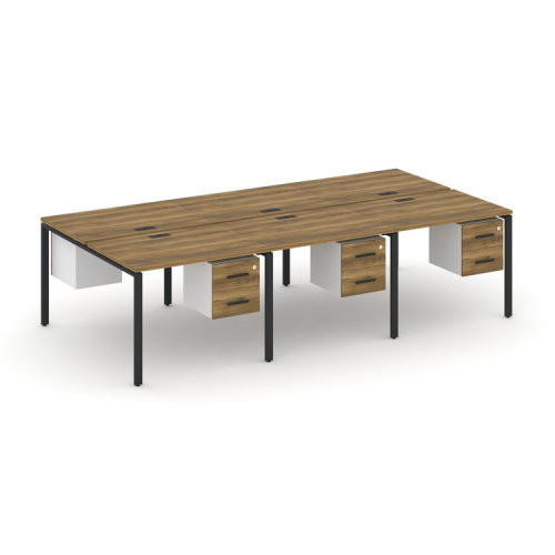 Бенч-система на 6 мест с подвесными тумбами Concept CN.DRS-153 фото 7