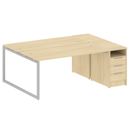 Бенч-система с тумбой на О-обр. м/к Metal System Quattro 40БО.РС-СТП-2.4 фото 12