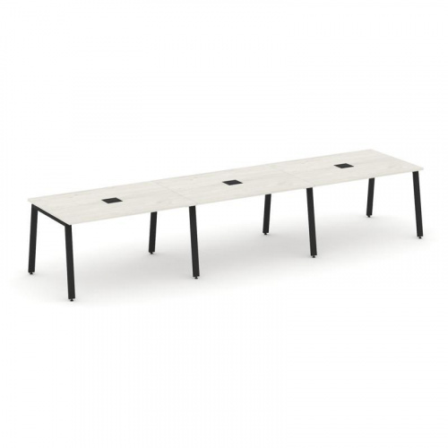 Style Project Стол переговорный SN-6A.SPRG-023 Антрацит/Металл Белый 4410*980*750 фото 11 Style Project Стол переговорный SN-6A.SPRG-023 Антрацит/Металл Белый 4410*980*750 фото 11