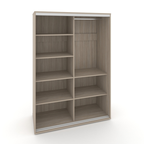 Корпус 2-х секционного шкафа низкого L=1700мм Maris SH.K2-7.2 K7 фото 4