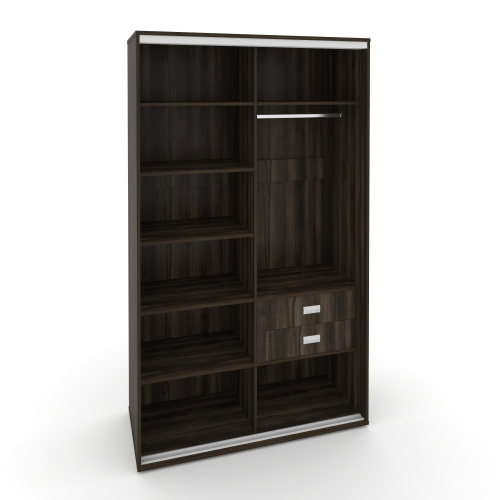 Корпус 2-х секционного шкафа высокого L=1400мм Maris SH.K2-4.1 K3 фото 5