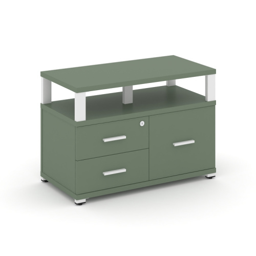 Тумба приставная с 2 ящиками Concept CN.TSP-006 W Тумба приставная с 2 ящиками Concept CN.TSP-006 W