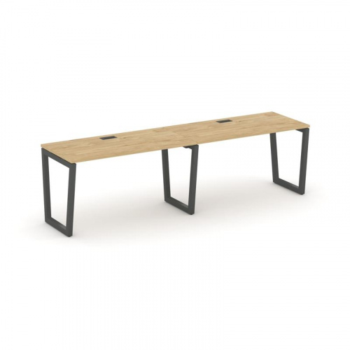 Style Project Рабочая станция 1 сторон. SN-5T2.ORS-014 Акация Лорка/Металл Антрацит/Заглушка Пластик фото 22