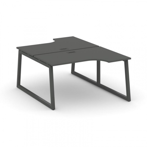 Style Project Рабочая станция эргоном. SN-5T1.DRPA-022 Акация Лорка/Металл Антрацит/Заглушка Пластик фото 27