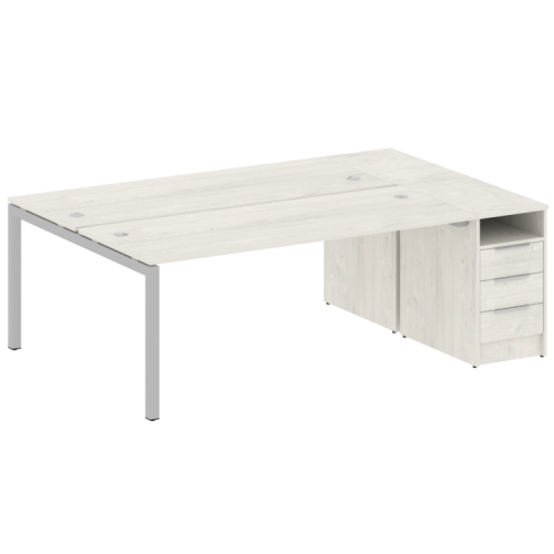 Бенч-система с тумбой на П-обр. м/к Metal System Quattro 50БП.РС-СТП-2.5 фото 8 Бенч-система с тумбой на П-обр. м/к Metal System Quattro 50БП.РС-СТП-2.5 фото 8