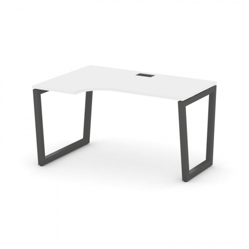 Style Project Стол рабочий эргоном. SN-5T2.SPA-012(L) Акация Лорка/Металл Антрацит/Заглушка Пластик фото 26