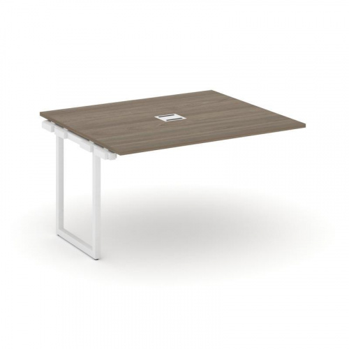 Style Project Проходной наб. элем. перег. стола SN-4O.NSPRG-032 Антрацит/Металл Белый 1180*1180*750 фото 26