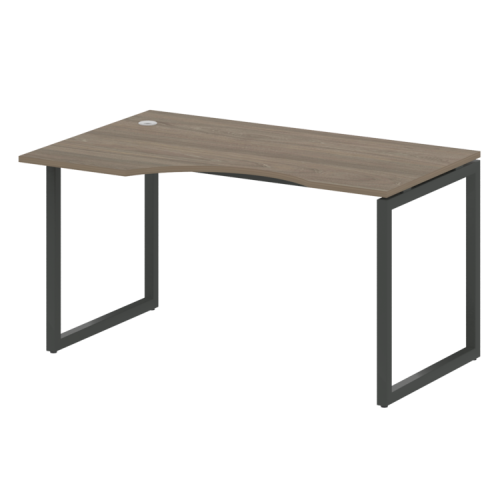 Стол криволинейный левый на О-обр. м/к Metal System Quattro 40БО.СА-2 (L) фото 2