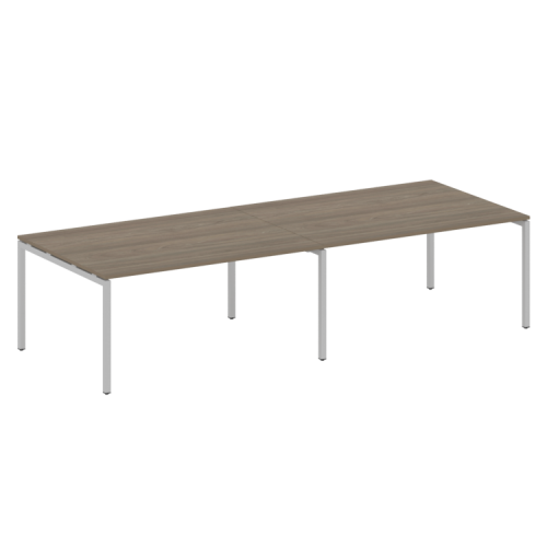 Переговорный стол на П-обр. м/к Metal System Quattro 40БП.ПРГ-2.4 Переговорный стол на П-обр. м/к Metal System Quattro 40БП.ПРГ-2.4