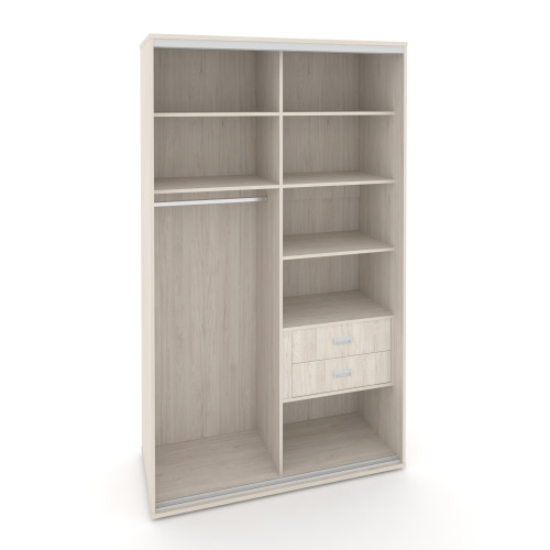 Корпус 2-х секционного шкафа высокого L=1400мм Maris SH.K2-4.1 K2 фото 5