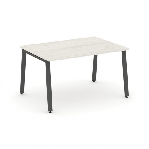 Style Project Стол переговорный SN-6A.SPRG-004.3 Дуб Наварра/Металл Белый 1580*980*750 фото 25