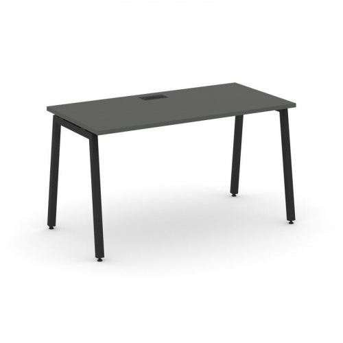 Style Project Стол письменный SN-4A.SP-013 Белый/Металл Антрацит 1380*700*750 фото 3