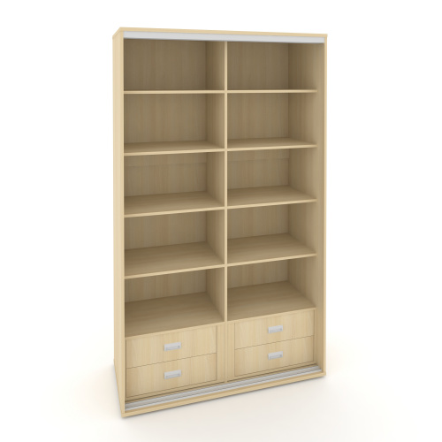 Корпус 2-х секционного шкафа высокого L=1700мм Maris SH.K2-7.1 K4