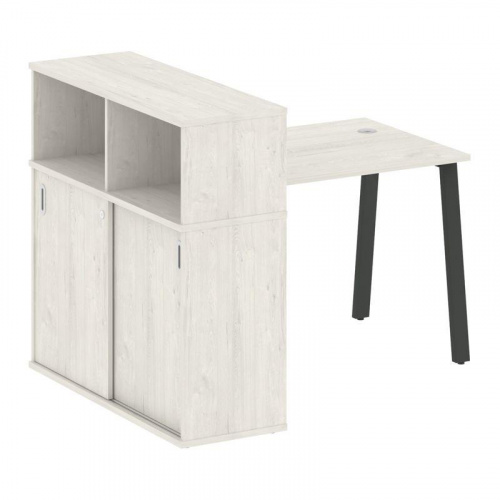 Стол письменный с шкафом-купе на А-обр. м/к Metal System БА.РС-СШК-3.1 фото 6 Стол письменный с шкафом-купе на А-обр. м/к Metal System БА.РС-СШК-3.1 фото 6