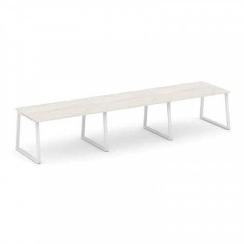 Style Project Стол переговорный SN-6T1.SPRG-021.3 Акация Лорка/Металл Антрацит 2940*980*750 фото 14