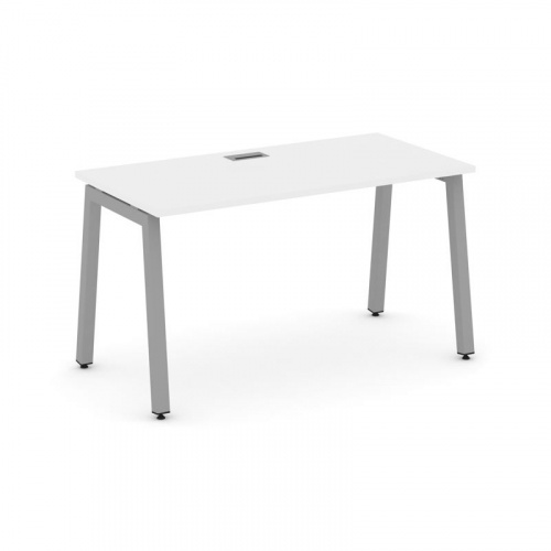 Style Project Стол письменный SN-5A.SP-005 Антрацит/Металл Белый 1780*600*750 Style Project Стол письменный SN-5A.SP-005 Антрацит/Металл Белый 1780*600*750