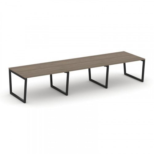 Style Project Стол переговорный SN-5T2.SPRG-052.3 Акация Лорка/Металл Антрацит 3540*1180*750 фото 5 Style Project Стол переговорный SN-5T2.SPRG-052.3 Акация Лорка/Металл Антрацит 3540*1180*750 фото 5