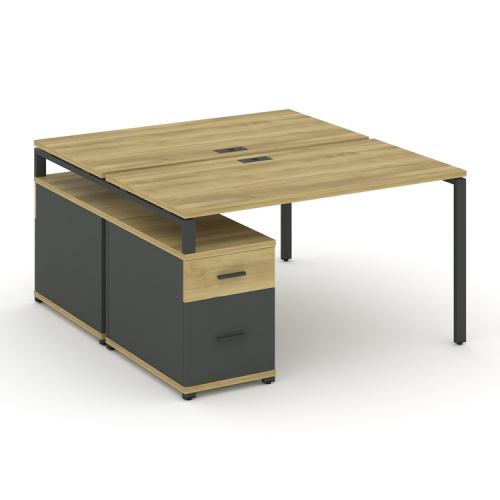 Бенч-система на 2 места с опорной тумбой Concept CN.DRS-307 фото 4 Бенч-система на 2 места с опорной тумбой Concept CN.DRS-307 фото 4