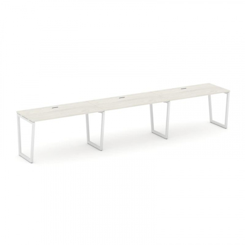 Style Project Рабочая станция 1 сторон. SN-4T2.ORS-032 Акация Лорка/Металл Антрацит/Заглушка Пластик фото 12