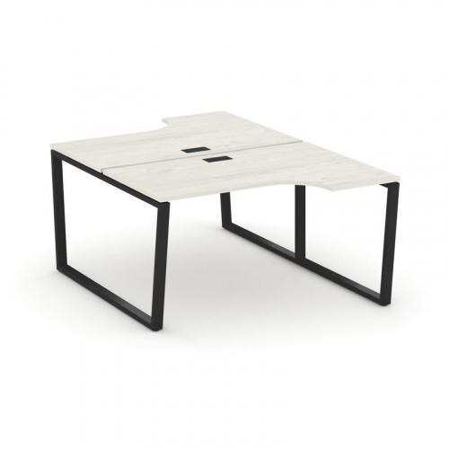 Style Project Рабочая станция эргоном. SN-6T2.DRPA-011 Акация Лорка/Металл Антрацит/Заглушка Пластик фото 8