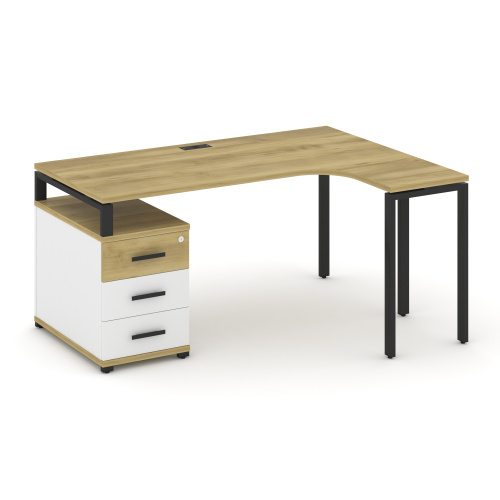 Стол эргономичный с опорной тумбой Concept CN.SA-303(R)