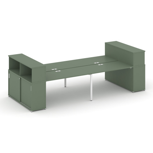 Бенч-система с опорными шкафами-купе Concept CN.DRS-281