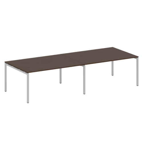 Переговорный стол на П-обр. м/к Metal System Quattro 40БП.ПРГ-2.4 фото 4 Переговорный стол на П-обр. м/к Metal System Quattro 40БП.ПРГ-2.4 фото 4