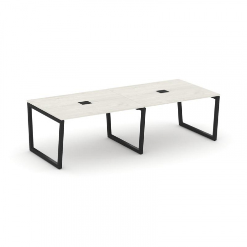 Style Project Стол переговорный SN-5T2.SPRG-042 Акация Лорка/Металл Антрацит/Заглушка Металл Антраци фото 6 Style Project Стол переговорный SN-5T2.SPRG-042 Акация Лорка/Металл Антрацит/Заглушка Металл Антраци фото 6