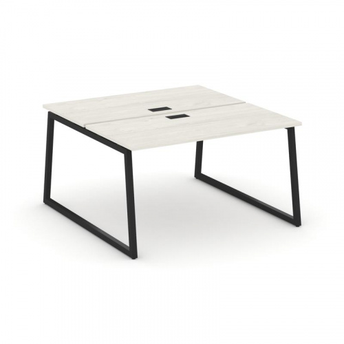 Style Project Рабочая станция 2-х сторон. SN-4T1.DRS-013 Акация Лорка/Металл Антрацит/Заглушка Пласт фото 7