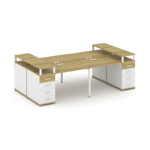 Бенч-система на 4 места с 2 опорными тумбами Concept CN.DRS-441 фото 11 Бенч-система на 4 места с 2 опорными тумбами Concept CN.DRS-441 фото 11