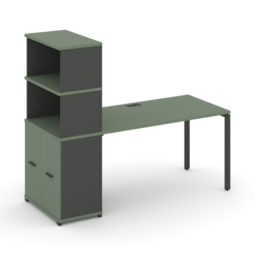 Стол офисный с опорным распашным шкафом Concept CN.SP-232