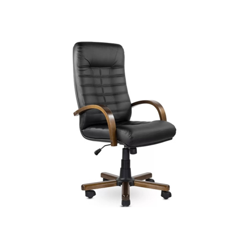 Кресло руководителя Орион (Дерево D8) (Экокожа)