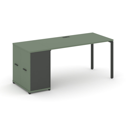 Стол офисный с опорным распашным шкафом Concept CN.SP-219 фото 2 Стол офисный с опорным распашным шкафом Concept CN.SP-219 фото 2