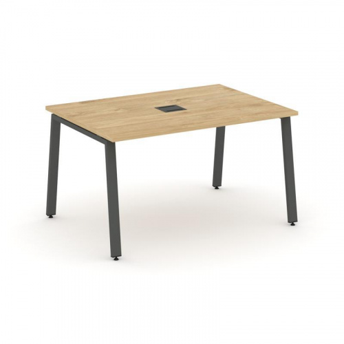 Style Project Стол переговорный SN-6A.SPRG-003 Дуб Табак/Металл Белый 1380*980*750 фото 23