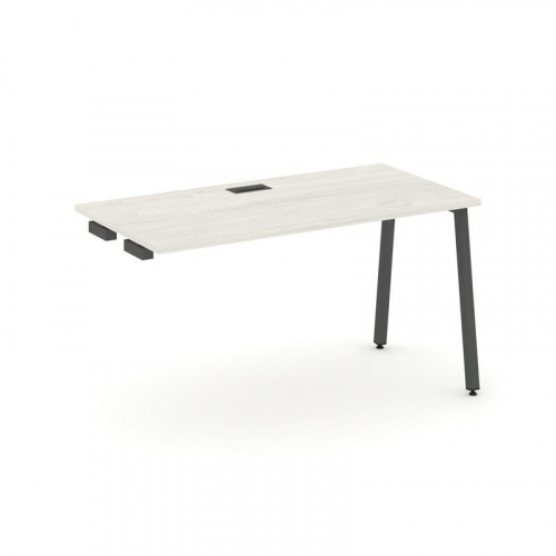 Style Project Стол-приставка к опор. элем. SN-4A.OPRS-013 Антрацит/Металл Белый 1380*700*750 фото 16 Style Project Стол-приставка к опор. элем. SN-4A.OPRS-013 Антрацит/Металл Белый 1380*700*750 фото 16