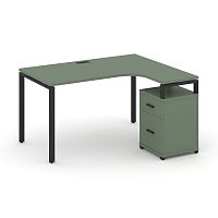 Стол эргономичный с опорной тумбой Concept CN.SA-306(R)