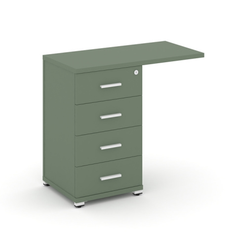 Тумба приставная с 4 ящикам Concept CN.TUS-001 W