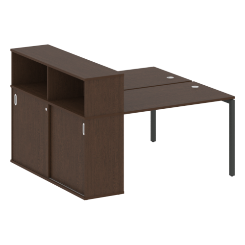 Бенч-система с шкафом-купе на П-обр. м/к Metal System Quattro 40БП.РС-СШК-2.2 фото 9 Бенч-система с шкафом-купе на П-обр. м/к Metal System Quattro 40БП.РС-СШК-2.2 фото 9