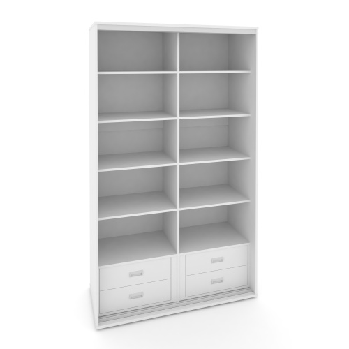 Корпус 2-х секционного шкафа высокого L=1300мм Maris SH.K2-3.1 K4 фото 2 Корпус 2-х секционного шкафа высокого L=1300мм Maris SH.K2-3.1 K4 фото 2