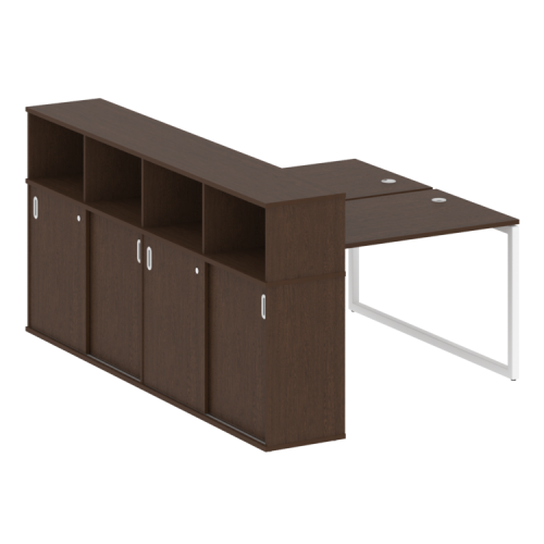 Бенч-система с шкафом-купе на О-обр. м/к Metal System Quattro 40БО.РС-СШК-4.2 фото 5 Бенч-система с шкафом-купе на О-обр. м/к Metal System Quattro 40БО.РС-СШК-4.2 фото 5