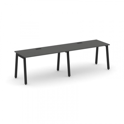 Style Project Рабочая станция 1 сторон. SN-5A.ORS-024 Антрацит/Металл Антрацит 3160*800*750 фото 13