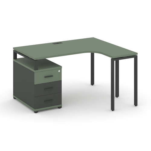 Стол эргономичный с опорной тумбой Concept CN.SA-301(R) Стол эргономичный с опорной тумбой Concept CN.SA-301(R)