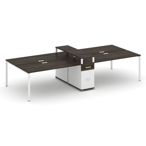 Бенч-система на 4 места с 1 опорной тумбой Concept CN.DRS-440 фото 10 Бенч-система на 4 места с 1 опорной тумбой Concept CN.DRS-440 фото 10