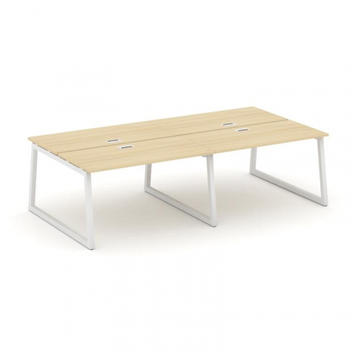 Style Project Рабочая станция 2-х сторон. SN-5T1.DRS-051 Акация Лорка/Металл Антрацит/Заглушка Пласт фото 21