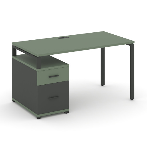 Стол письменный с опорной тумбой Concept CN.SP-305 фото 2 Стол письменный с опорной тумбой Concept CN.SP-305 фото 2