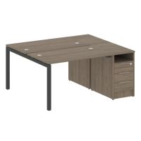 Бенч-система с тумбой на П-обр. м/к Metal System Quattro 50БП.РС-СТП-2.2