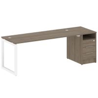 Бенч-система с тумбой на О-обр. м/к Metal System Quattro 50БО.РС-СТП-1.5